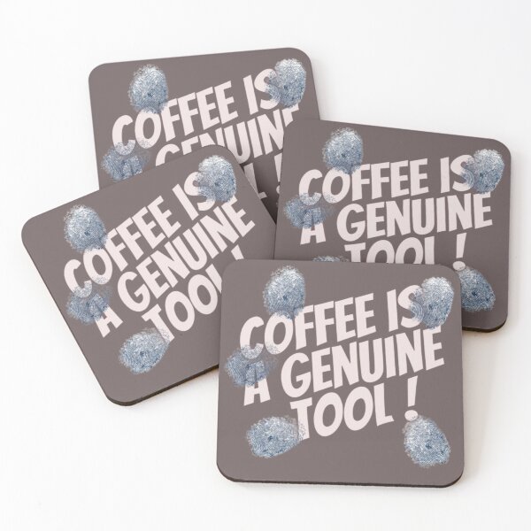 Item preview, Coffee is a Genuine Tool! designed and sold by Cars with Character.