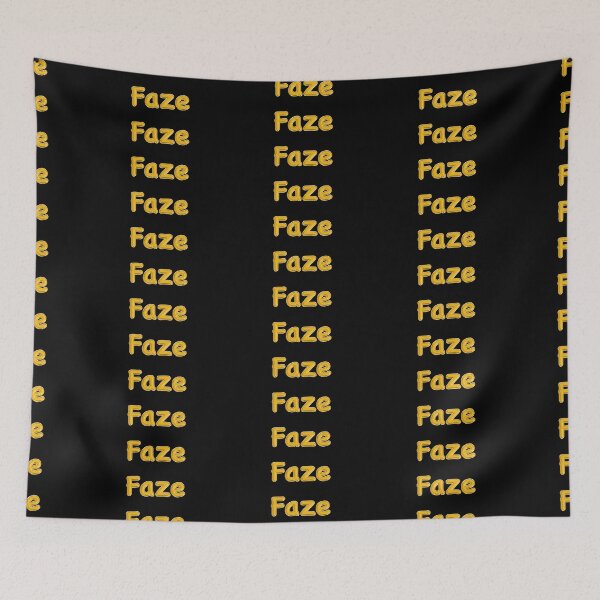 Item preview, Golden Balloon Foil Faze Name Label - (Black) designed and sold by NormadWorld.