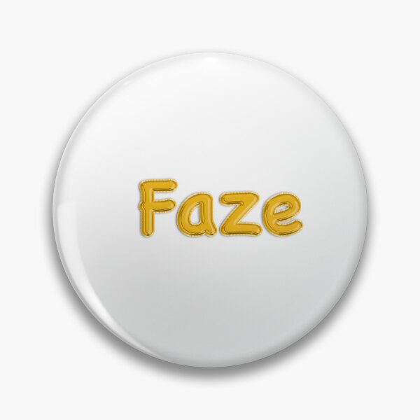 Item preview, Golden Balloon Foil Faze Name Label designed and sold by NormadWorld.