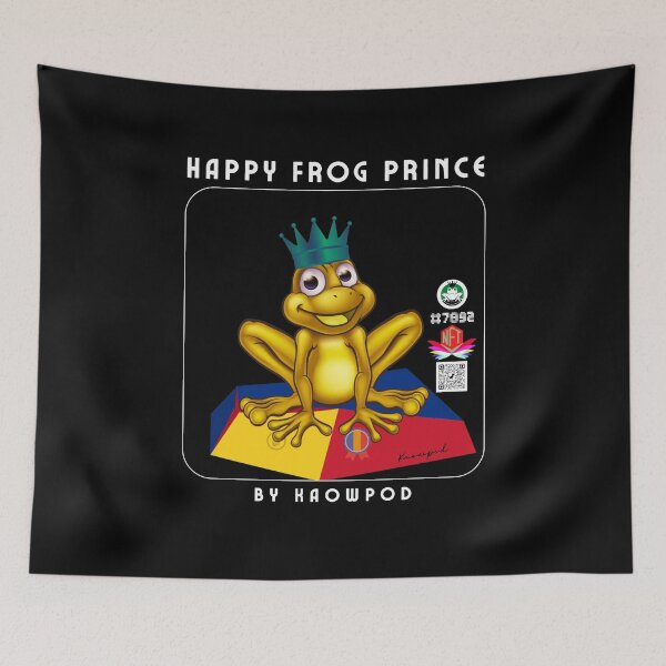 Item preview, Happy Frog Prince NFTs, on The Rock Collections #7892, Romania designed and sold by TPOP-SOFTPOWER.