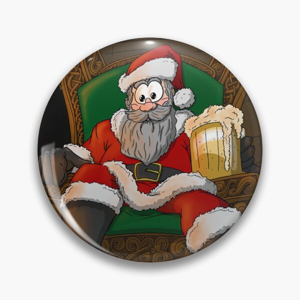 Item preview, Santa is chillin designed and sold by FighterGuy.