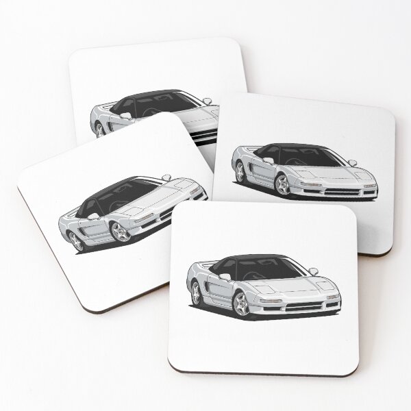 Item preview, Classic Honda NSX-R White designed and sold by vektoranda.