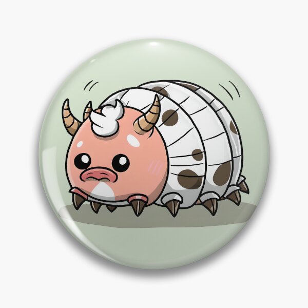 Item preview, Dairy cow isopod cute designed and sold by ChataMaroon.