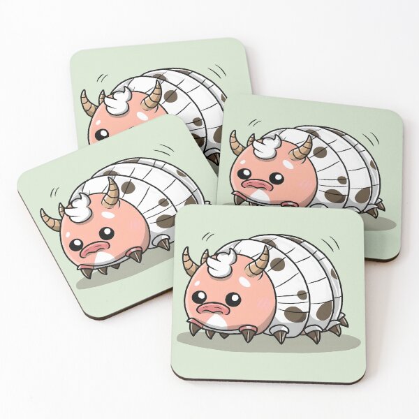 Item preview, Dairy cow isopod cute designed and sold by ChataMaroon.