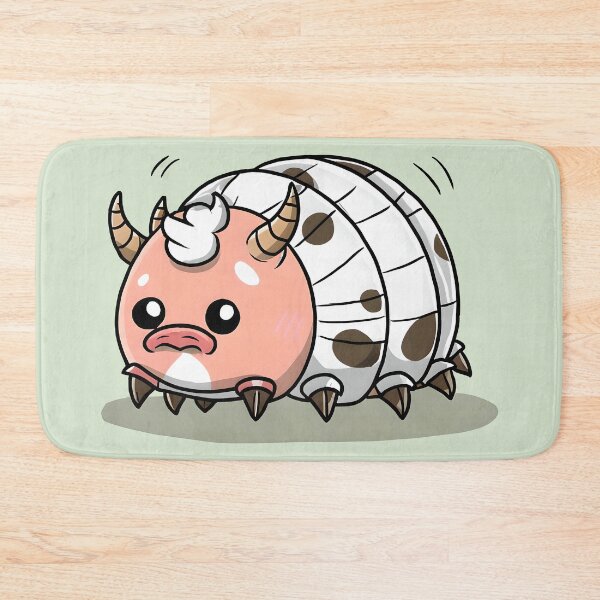 Item preview, Dairy cow isopod cute designed and sold by ChataMaroon.