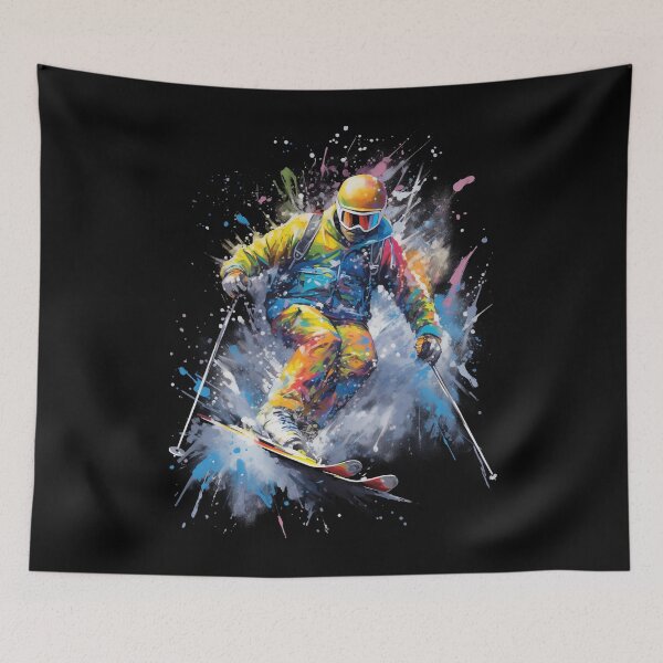 Item preview, Ski Downhill Extreme Adventure Sports designed and sold by AnnaMDesign.