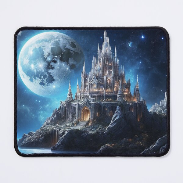 Item preview, Fantasy Alien Moon Castle - 2 designed and sold by nyathiwa.
