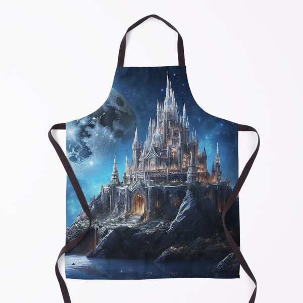 Item preview, Fantasy Alien Moon Castle - 2 designed and sold by nyathiwa.