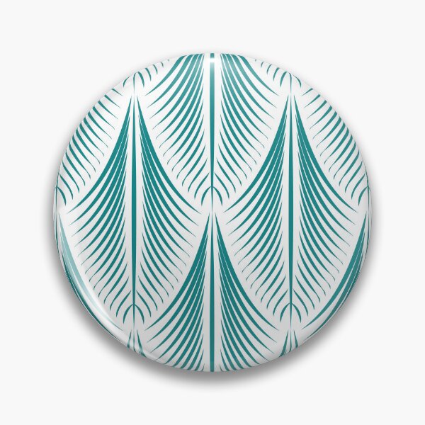 Item preview, Fern Chic - Light Aqua designed and sold by Carina Parry Studios.