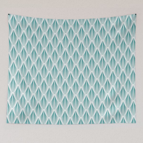 Item preview, Fern Chic - Light Aqua designed and sold by Carina Parry Studios.