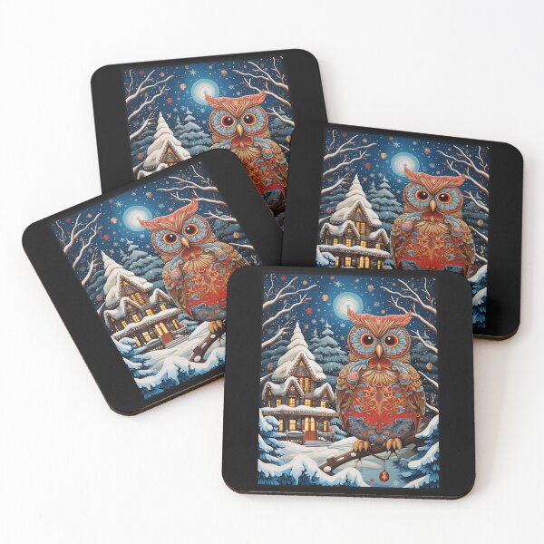 Item preview, Christmas Owl designed and sold by ErdmanBerge.