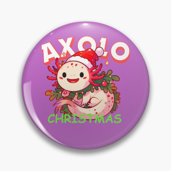 Item preview, Cute Christmas Axolotl celebrating Christmas designed and sold by Mr Pyuku.