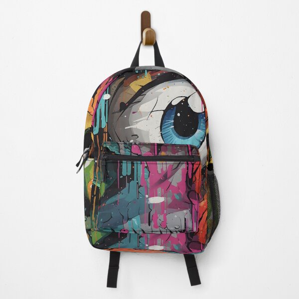 Item preview, Abstract Visionary Drips and Splashes Eye Art designed and sold by inkArtistryfine.