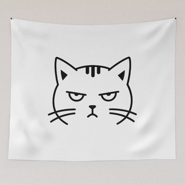 Item preview, Angry cat designed and sold by Drextor.