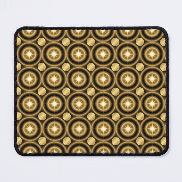 Item preview, Gold circles pattern designed and sold by Rbnano.