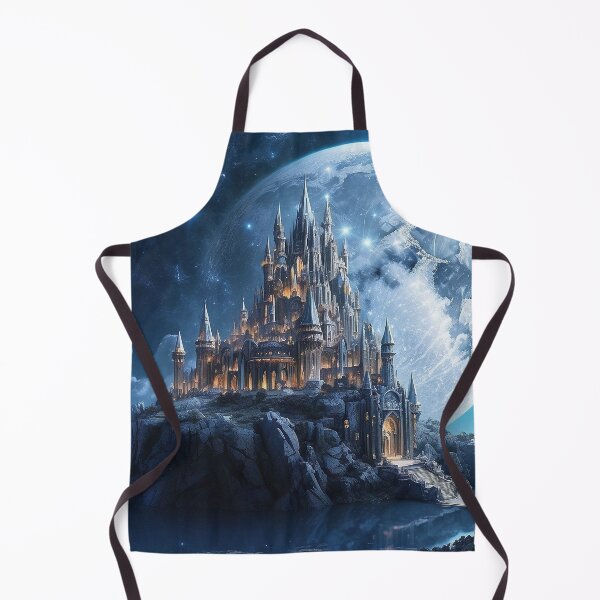 Item preview, Fantasy Alien Moon Castle - 3 designed and sold by nyathiwa.