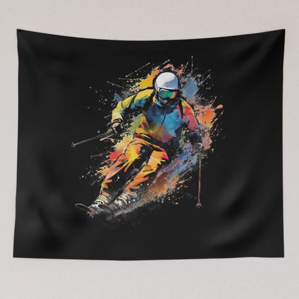Item preview, Ski Downhill Extreme Adventure Sports designed and sold by AnnaMDesign.