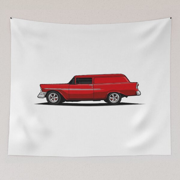 Artikelvorschau, Classic 1956 Chevrolet sedan delivery entworfen und verkauft von vektoranda.