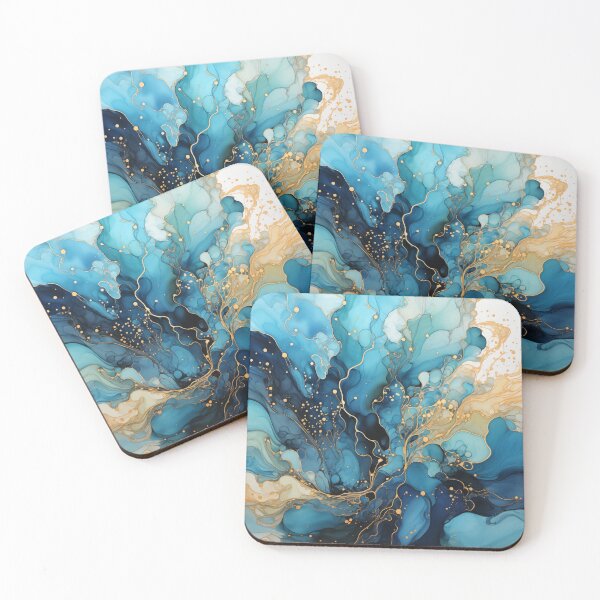 Item preview, Shades of Turquoise designed and sold by Shavermerch.