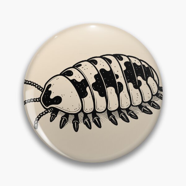 Item preview, Dairy cow isopod cute ornithology draw designed and sold by ChataMaroon.