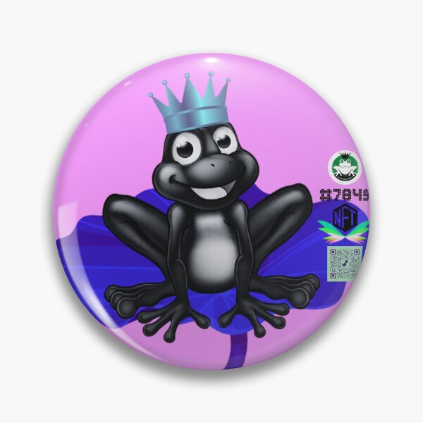 Item preview, Happy Frog Prince NFTs, Lotus Leaf Collections #7849 designed and sold by TPOP-SOFTPOWER.