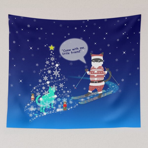 Item preview, A Heartwarming Night with Santa and a Furry Friend designed and sold by edo-neko.