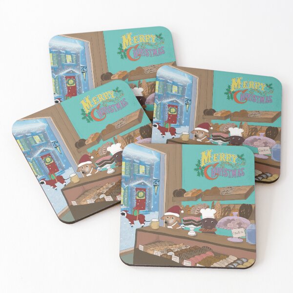 Item preview, Baker Dog -Bakery full illustration designed and sold by Mo and Rai.