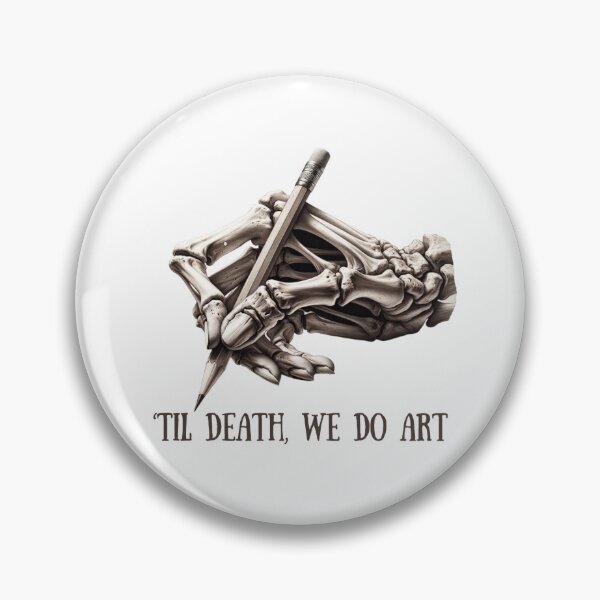 Item preview, 'Til Death, We Do Art: Drawing  designed and sold by sphericalearth.