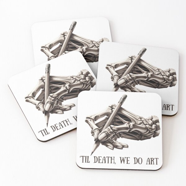 Item preview, 'Til Death, We Do Art: Drawing  designed and sold by sphericalearth.