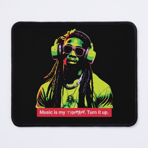 Item preview, Music Is My Therapy - Turn It Up designed and sold by Urban-Alien.