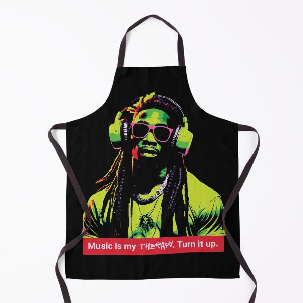 Item preview, Music Is My Therapy - Turn It Up designed and sold by Urban-Alien.