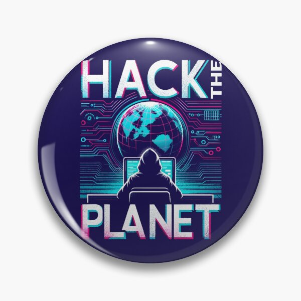 Item preview, Pop Hack the Planet  designed and sold by Rice Rocca.