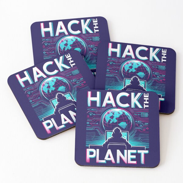 Item preview, Pop Hack the Planet  designed and sold by Rice Rocca.