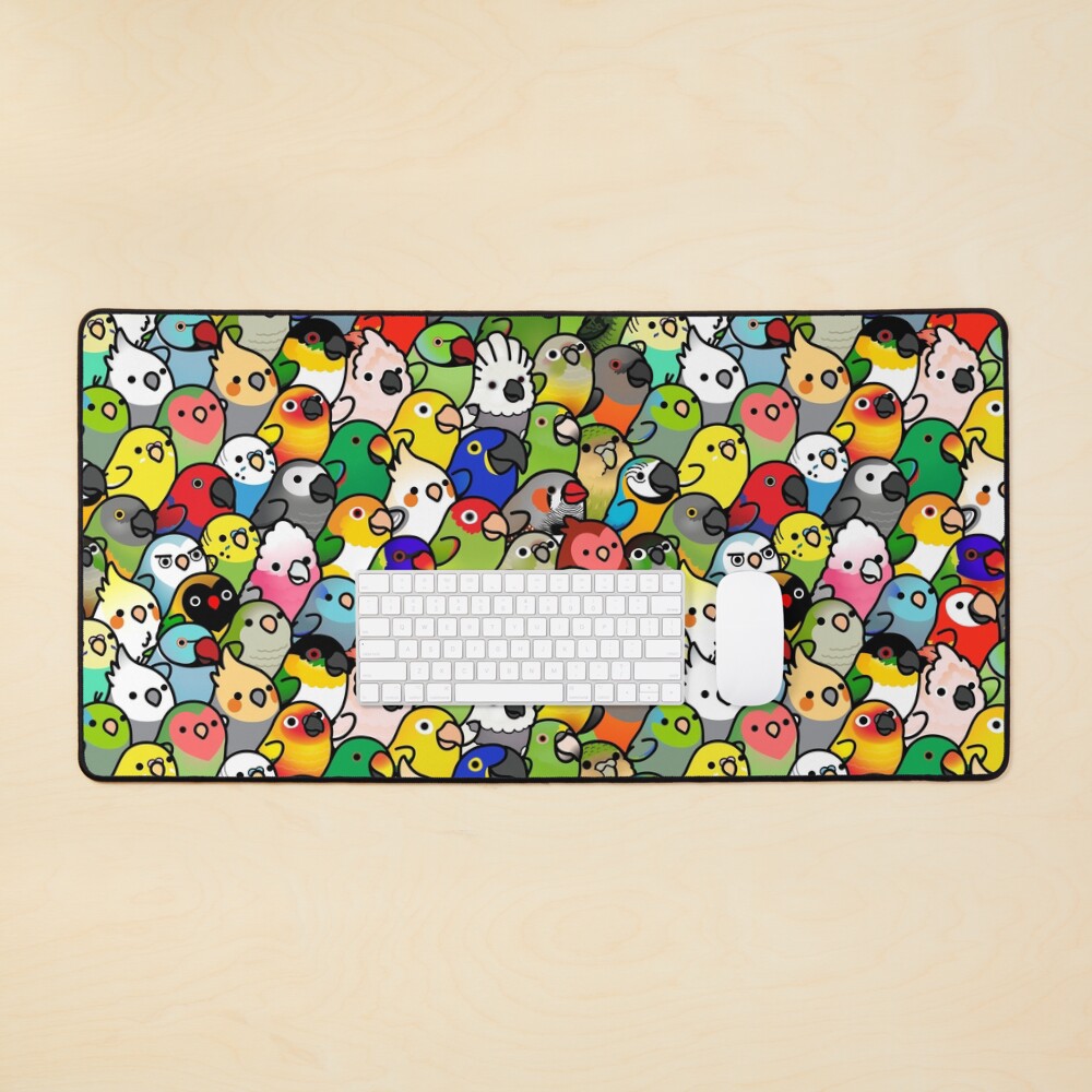 Item preview, Desk Mat designed and sold by birdhism.