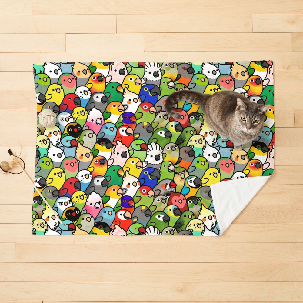 Item preview, Pet Blanket designed and sold by birdhism.