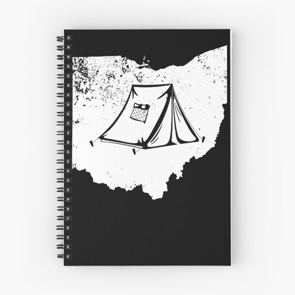 Item preview, Ohio Tent Shirt Love Tent Camping Distressed Gear designed and sold by DynamicDesign.