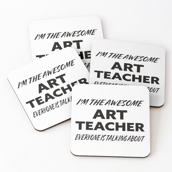 Item preview, I'm The Awesome ART TEACHER Everyone Is Talking About  designed and sold by teecraftstudios.