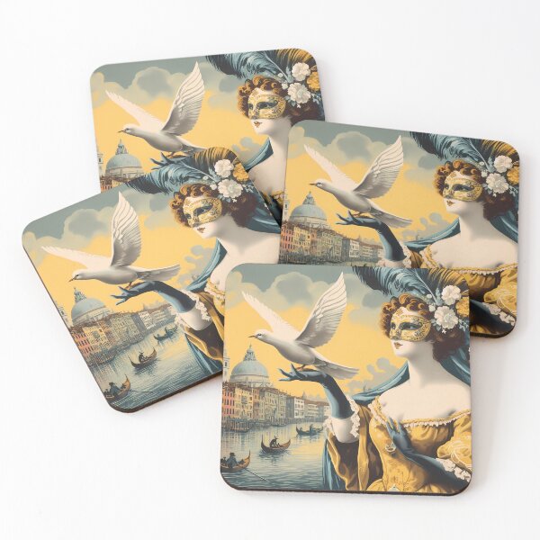 Item preview, Venetian mask designed and sold by TaevasDesign.