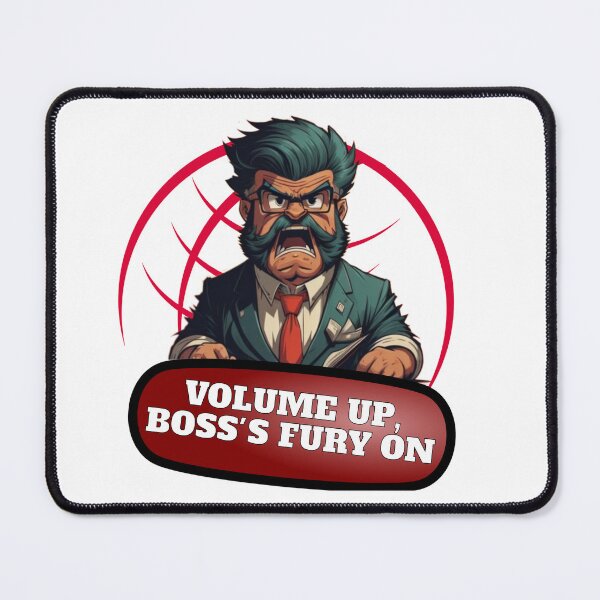 Item preview, Screaming Boss Fury designed and sold by Hungry-Murphy.