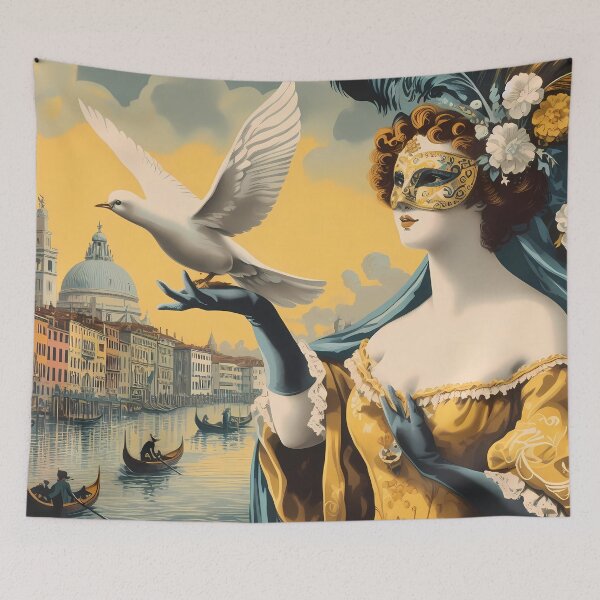 Item preview, Venetian mask designed and sold by TaevasDesign.