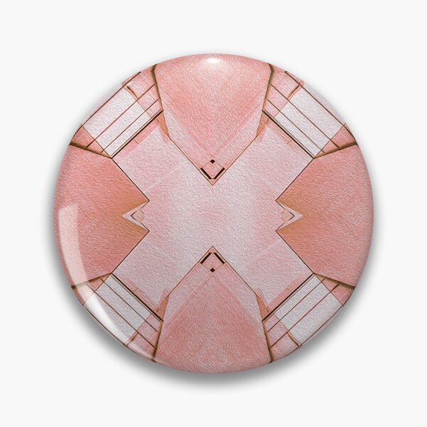 Item preview, Rooftop Geo [Peach] designed and sold by Carina Parry Studios.