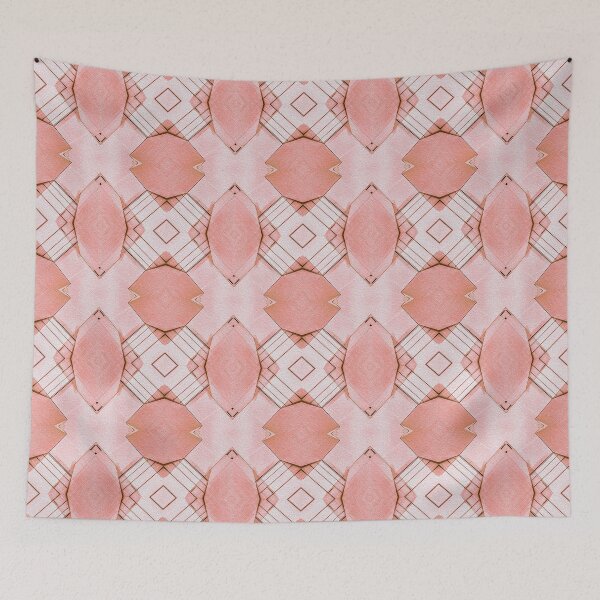 Item preview, Rooftop Geo [Peach] designed and sold by Carina Parry Studios.