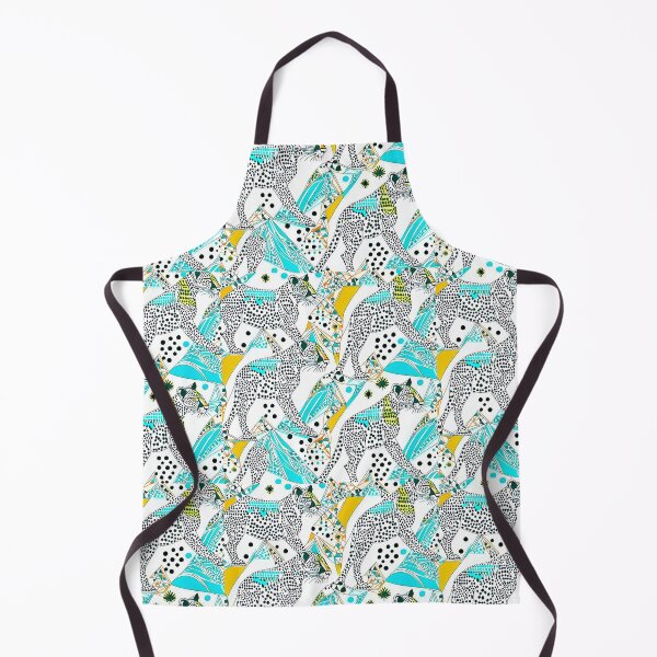 Item preview, Blue Geometric Spotted Cheetah Pattern designed and sold by Geonimalia.