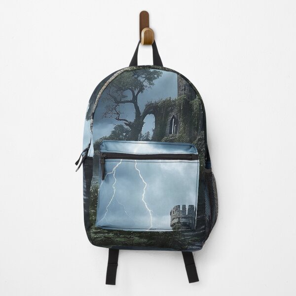 Item preview, Fantasy Castle Ruins in the Swamp. designed and sold by nyathiwa.