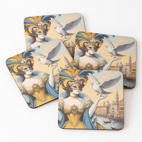 Item preview, Venetian mask designed and sold by TaevasDesign.