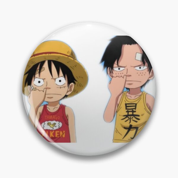 Item preview, Luffy and Ace designed and sold by OnePieceSHOP.