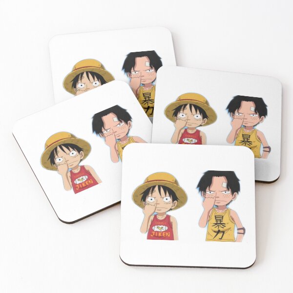 Aperçu de l'œuvre Ace et Luffy créée et vendue par OnePieceSHOP.