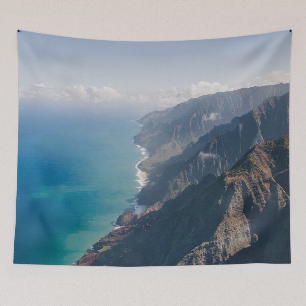 Item preview, Mountains to the Sea Napali Coast Kauai Hawaii designed and sold by MeganMatsuoka.