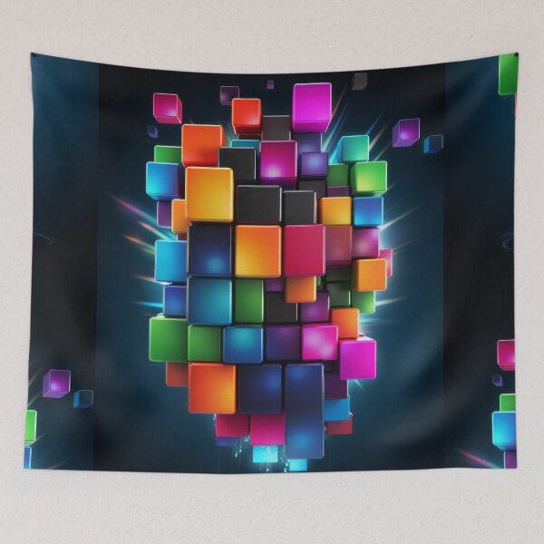 Item preview, Dynamic Set of Multicolored Squares designed and sold by Piotrek0001.