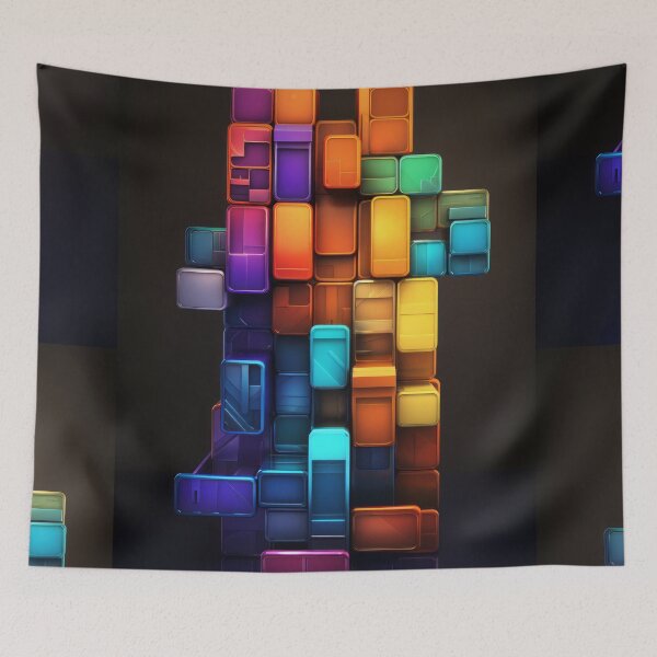 Item preview, Dynamic Set of Multicolored Squares designed and sold by Piotrek0001.